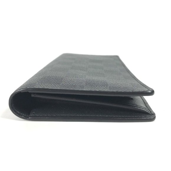 Louis Vuitton N62665 Damier Graphite long wallet bifold Long Wallet Black - Picture 4 of 13